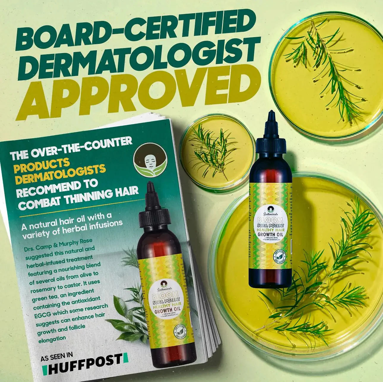 Bloom- Supa Potent Healthy Hair Growth Oil- WHOLESALE ONLY